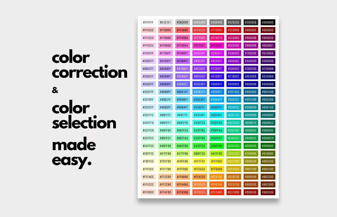DTF Color Matching Guide