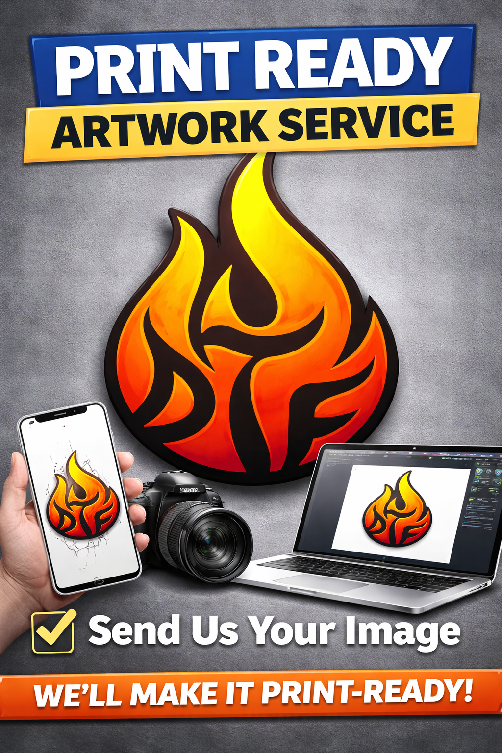Print-Ready Artwork Service
