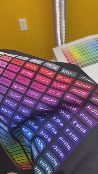 DTF Color Matching Guide