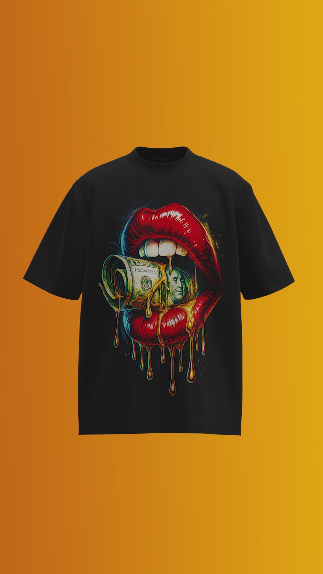 Load video: Cash Rules T-Shirt